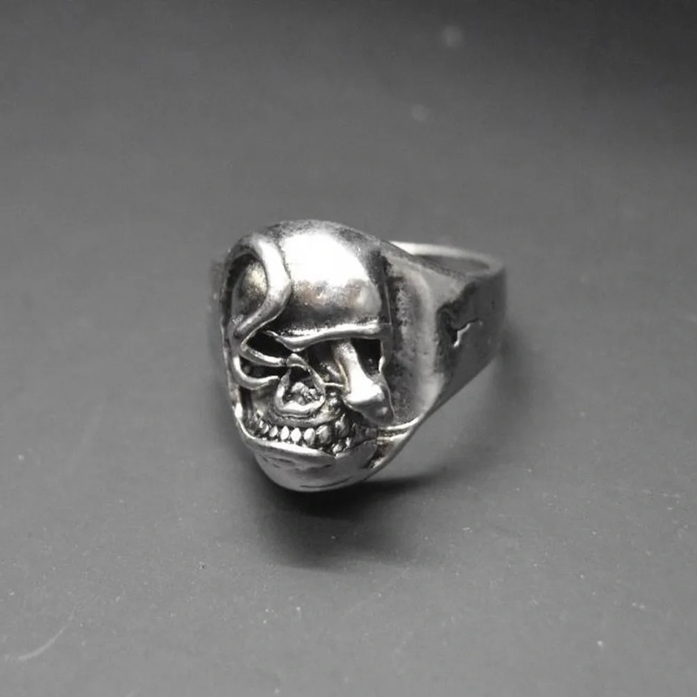 Skull and Snake Ring